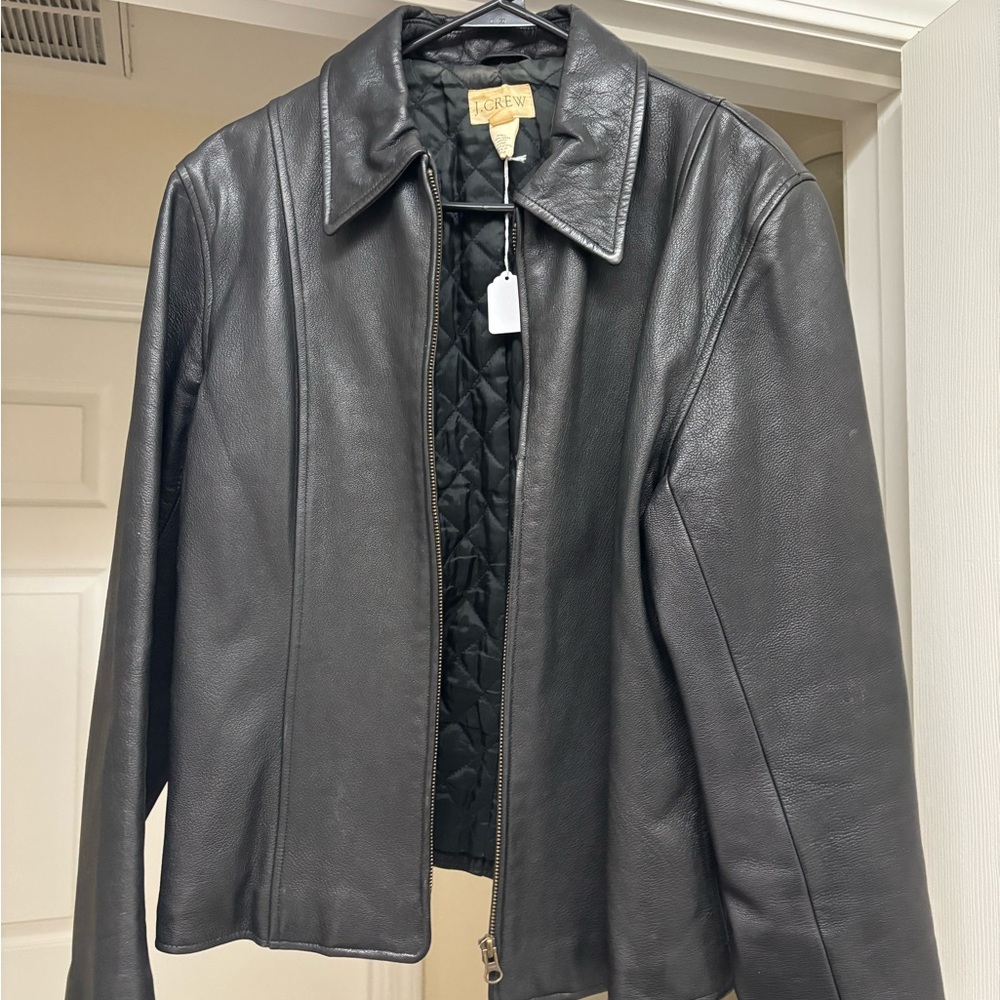J. Crew Vintage Leather Jacket